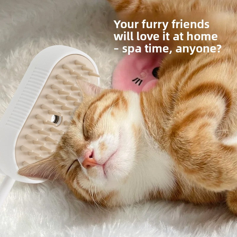 3-in-1 Steam Grooming Brush